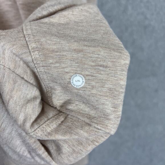 Lululemon Heathered Cashew Seek Stillness Hoodie Pullover Size L/XL - Picture 10 of 10